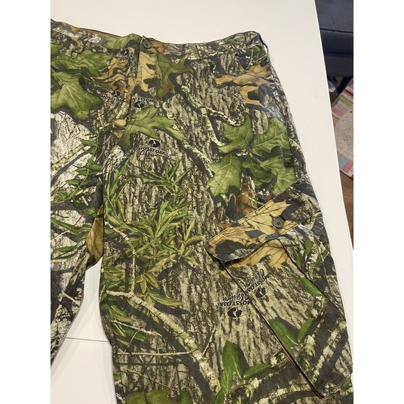 Mossy Oak Obsession Pants Mens Medium 40/42 XL Camo Cargo Hunting Outdoors - Picture 4 of 16